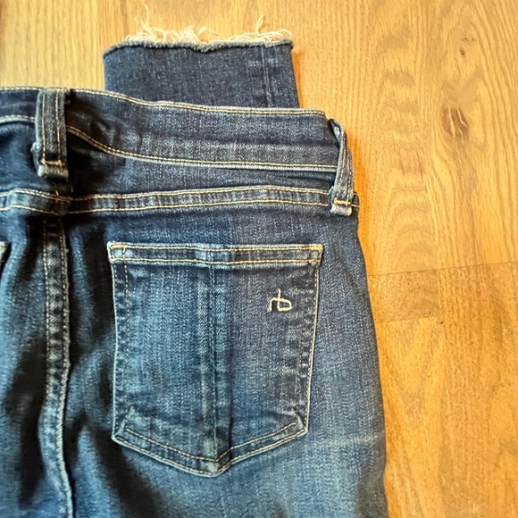 NWOT Rag & bone skinny jeans medium wash size 25 - Picture 2 of 8